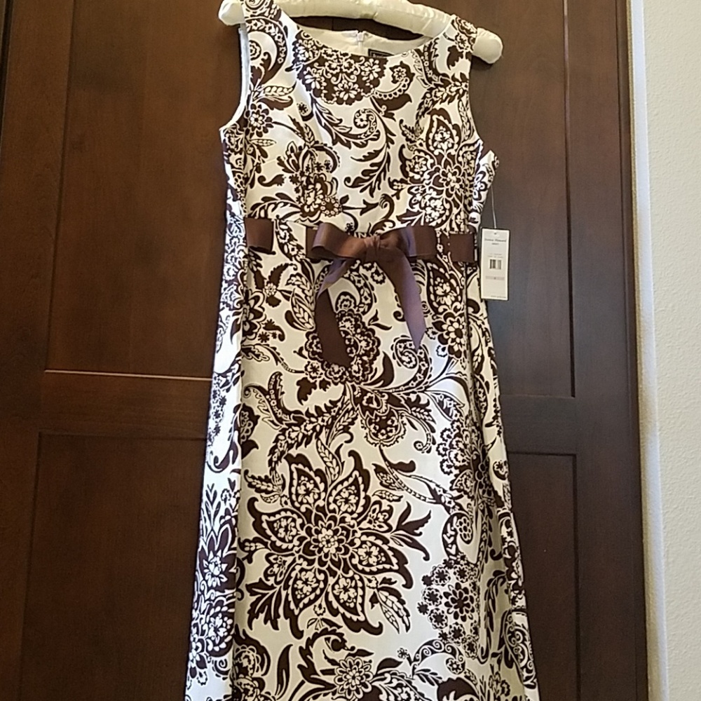 Women's Jacquard print shift dress